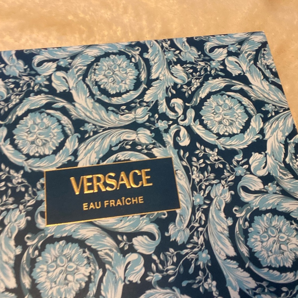Versace Eau Fraîche Set in Blue and Silver